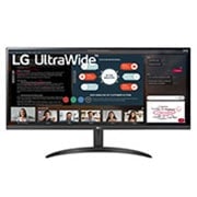 LG Monitor 34'' 21:9 UltraWide™ Full HD IPS con AMD FreeSync™, 34WP500-B