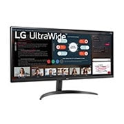 LG Monitor 34'' 21:9 UltraWide™ Full HD IPS con AMD FreeSync™, 34WP500-B