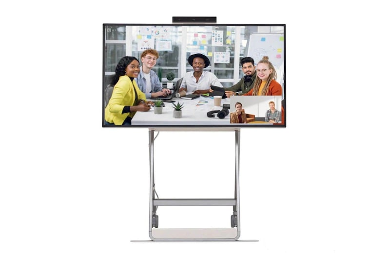 Front view of One:Quick Flex con Soporte de piso 43HT3W-ST43