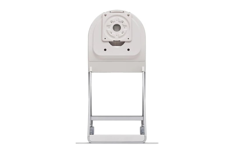Stand front view