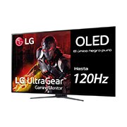 LG 48GQ900-B - Monitor gaming LG UltraGear OLED (Panel OLED: 3840x2160, 16:9, 135cd/m2, 1M:1, <1ms (GtG), DCI-P3 >98%, HDR10) entr: HDMI 2.1 x3, DP x1, USB-A x4., 48GQ900-B