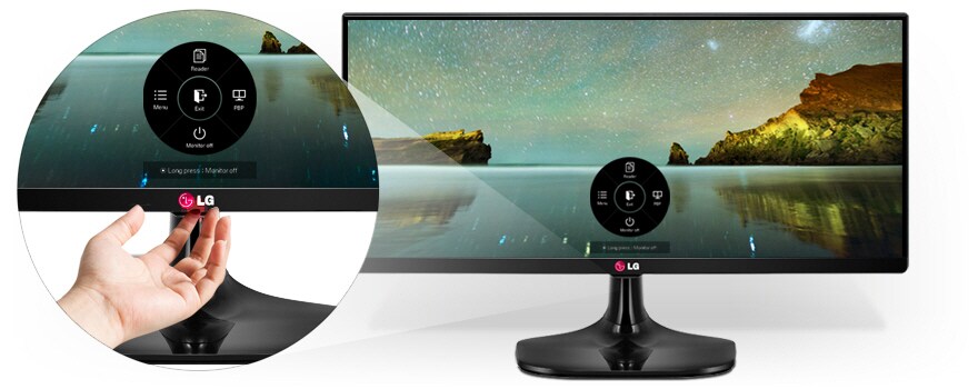 Monitor IPS UltraWide 21:9 de 25 pulgadas - 25UM65 | LG Panamá
