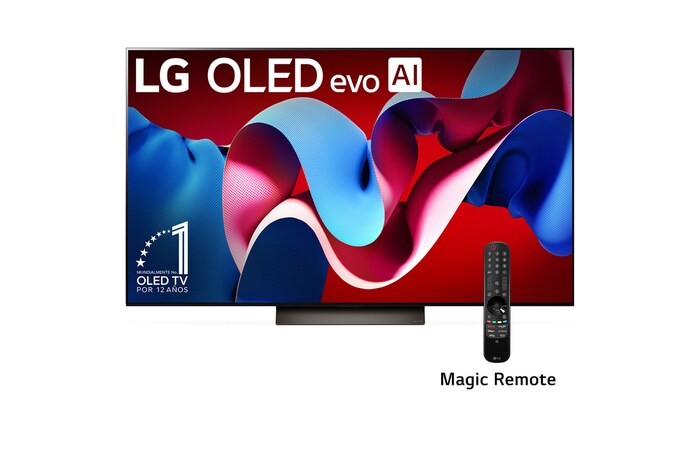 LG Combo 77" LG OLED evo AI C4 4K Smart TV + Barra de Sonido S30A, OLED77C4S30