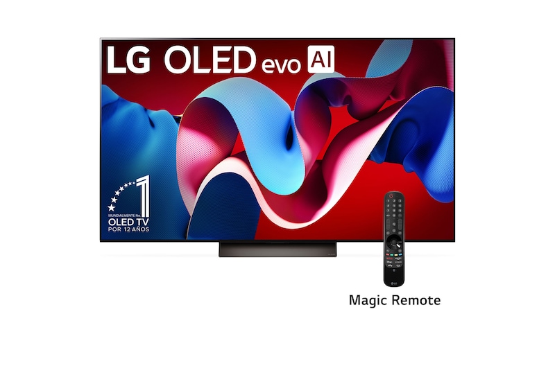 LG Combo 77" LG OLED evo AI C4 4K Smart TV + Barra de Sonido S30A, OLED77C4S30
