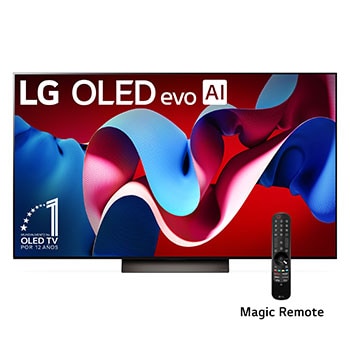 LG Combo 77" LG OLED evo AI C4 4K Smart TV + Barra de Sonido S30A, OLED77C4S30