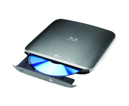 Front view of Super Multi Blue Portatil con reproduccion Blu Ray 3d y soporte M-DISC™ BP40NS20