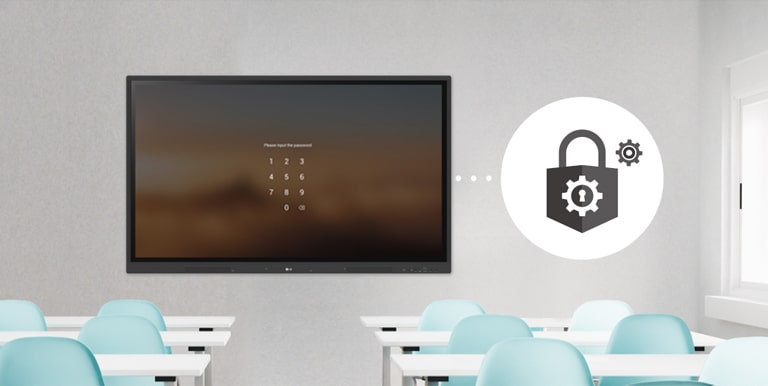 La función de bloqueo de pantalla le permite bloquear y desbloquear la pantalla.