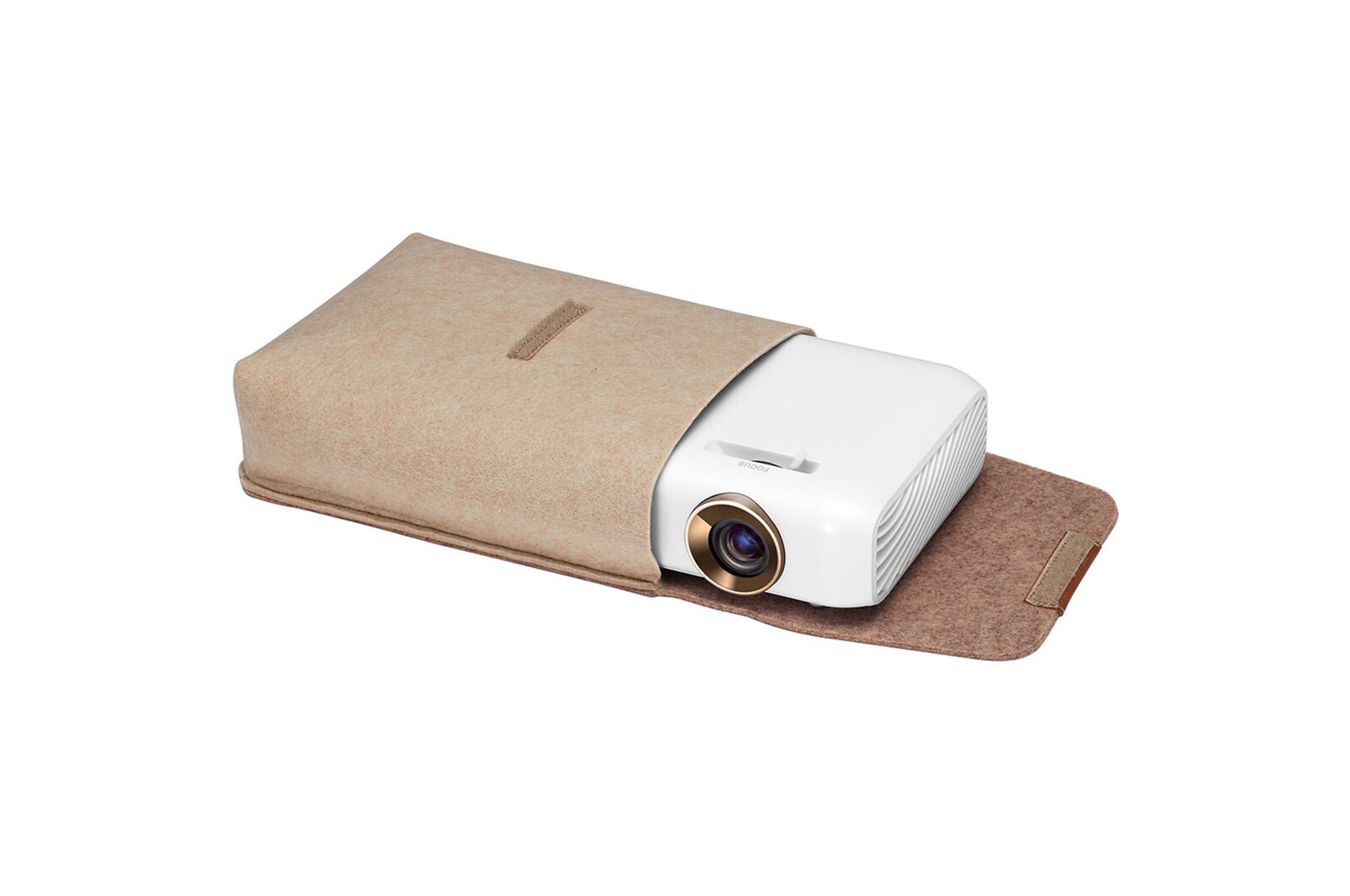 Projector in bag