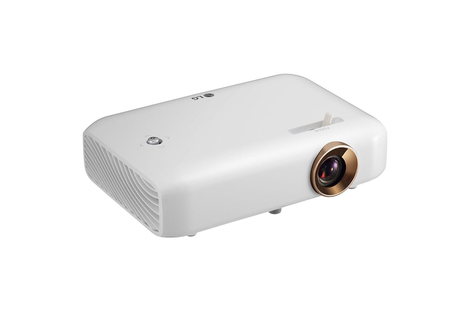 LG Proyector LED CineBeam con batería integrada, salida de sonido Bluetooth y Pantalla Compartida, PH510PG