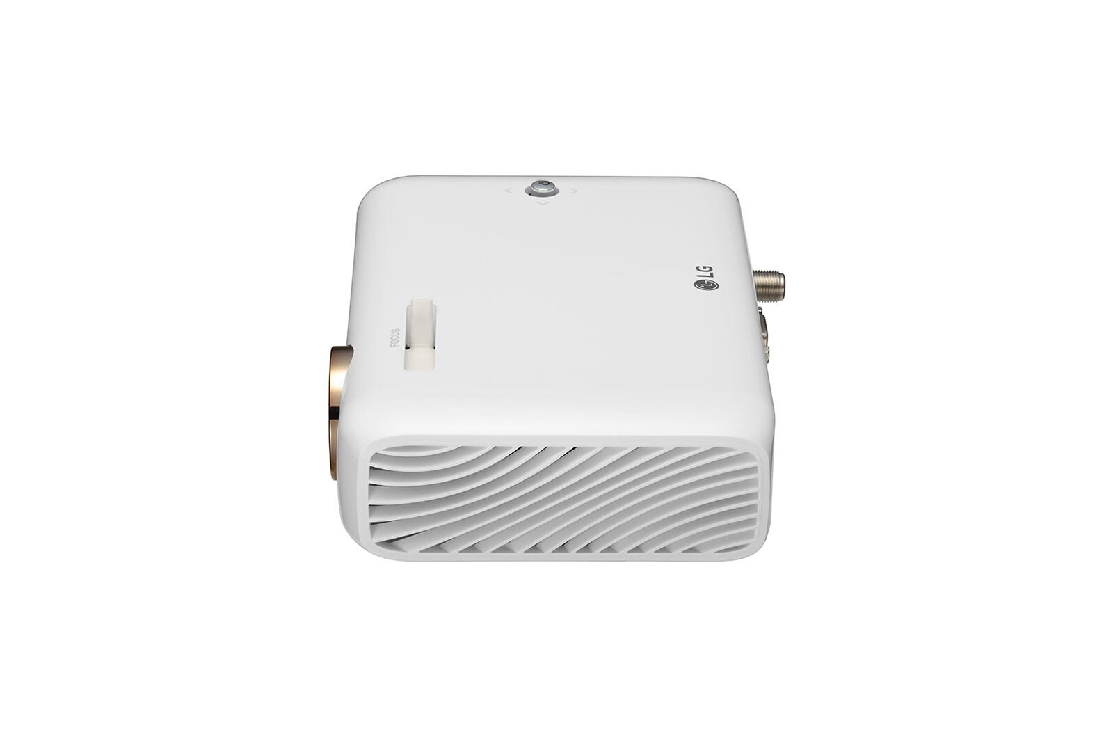 LG Proyector LED CineBeam con batería integrada, salida de sonido Bluetooth y Pantalla Compartida, PH510PG