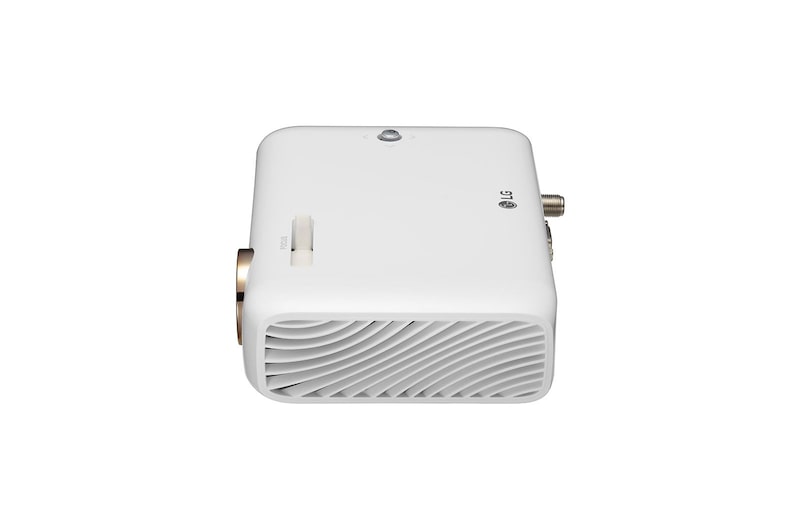 LG Proyector LED CineBeam con batería integrada, salida de sonido Bluetooth y Pantalla Compartida, PH510PG