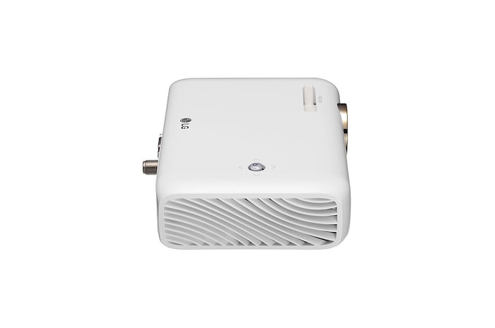LG Proyector LED CineBeam con batería integrada, salida de sonido Bluetooth y Pantalla Compartida, PH510PG