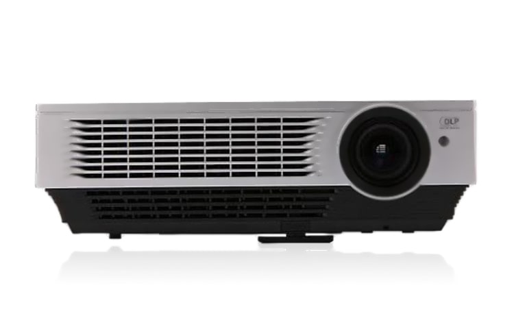 Front view of El Proyector portátil clase A de LG BX401C