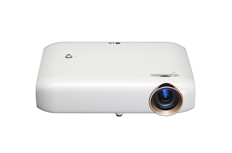 Front view of La máxima potencia en proyección LED con 1.500 lúmenes ANSI con la máxima conectividad inalámbrica PW1500G