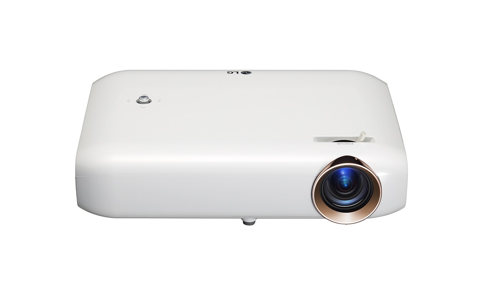 Front view of La máxima potencia en proyección LED con 1.500 lúmenes ANSI con la máxima conectividad inalámbrica PW1500G