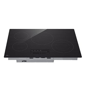 LG Cooktop Eléctrica LG 30"  Controles SmoothTouch™ con UltraHeat™, CBEW3013BE