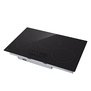 LG Cooktop Eléctrica LG 30"  Controles SmoothTouch™ con UltraHeat™, CBEW3013BE