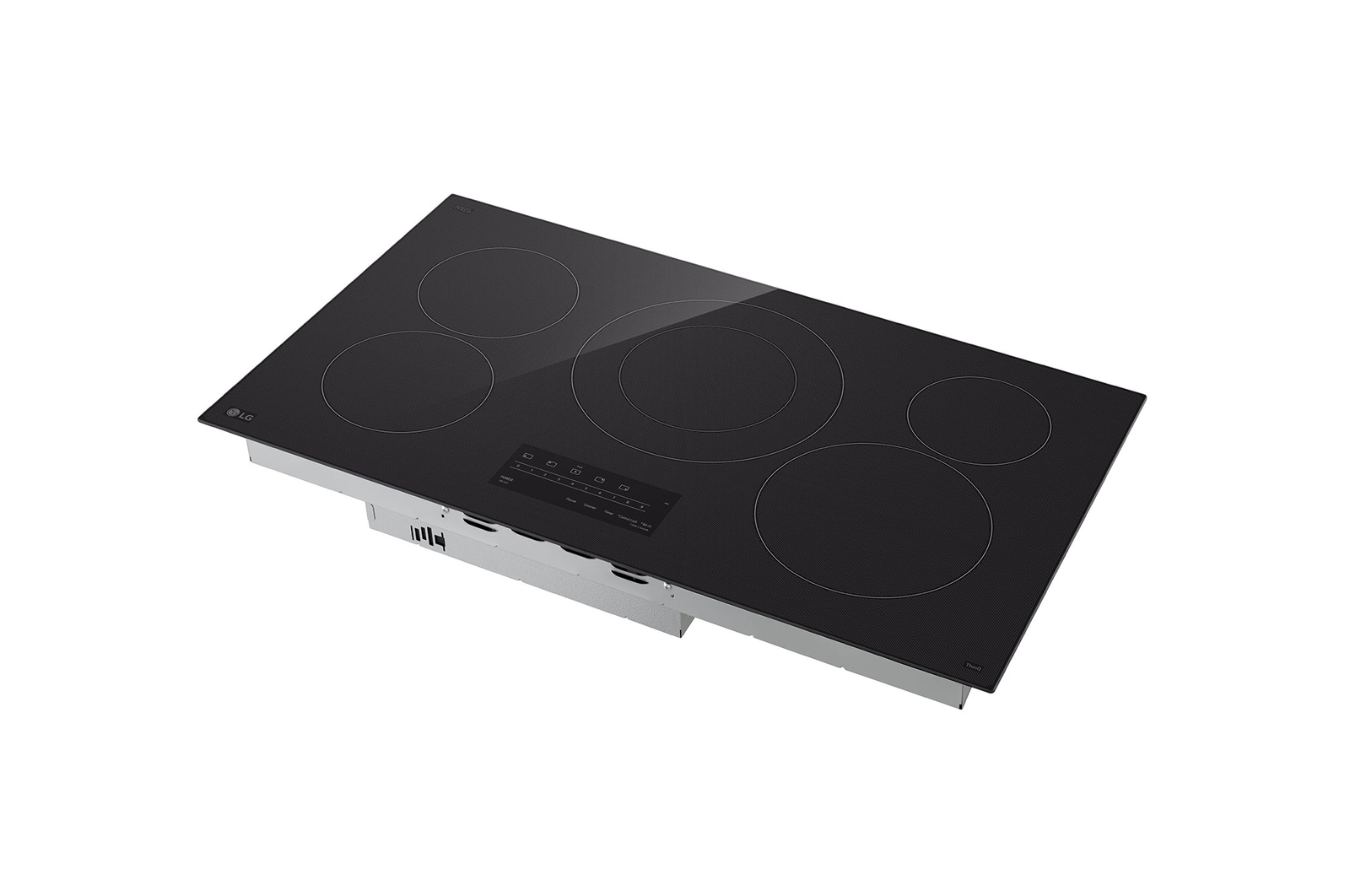 LG Cooktop Eléctrica LG 36"  Controles SmoothTouch™ con UltraHeat™, CBEW3613BE