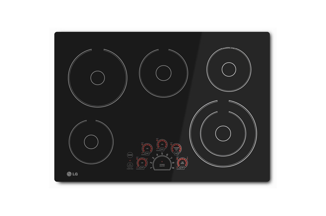 LG Cooktop Eléctrica 30" LG Studio Controles SmoothTouch™, LCE3010SB