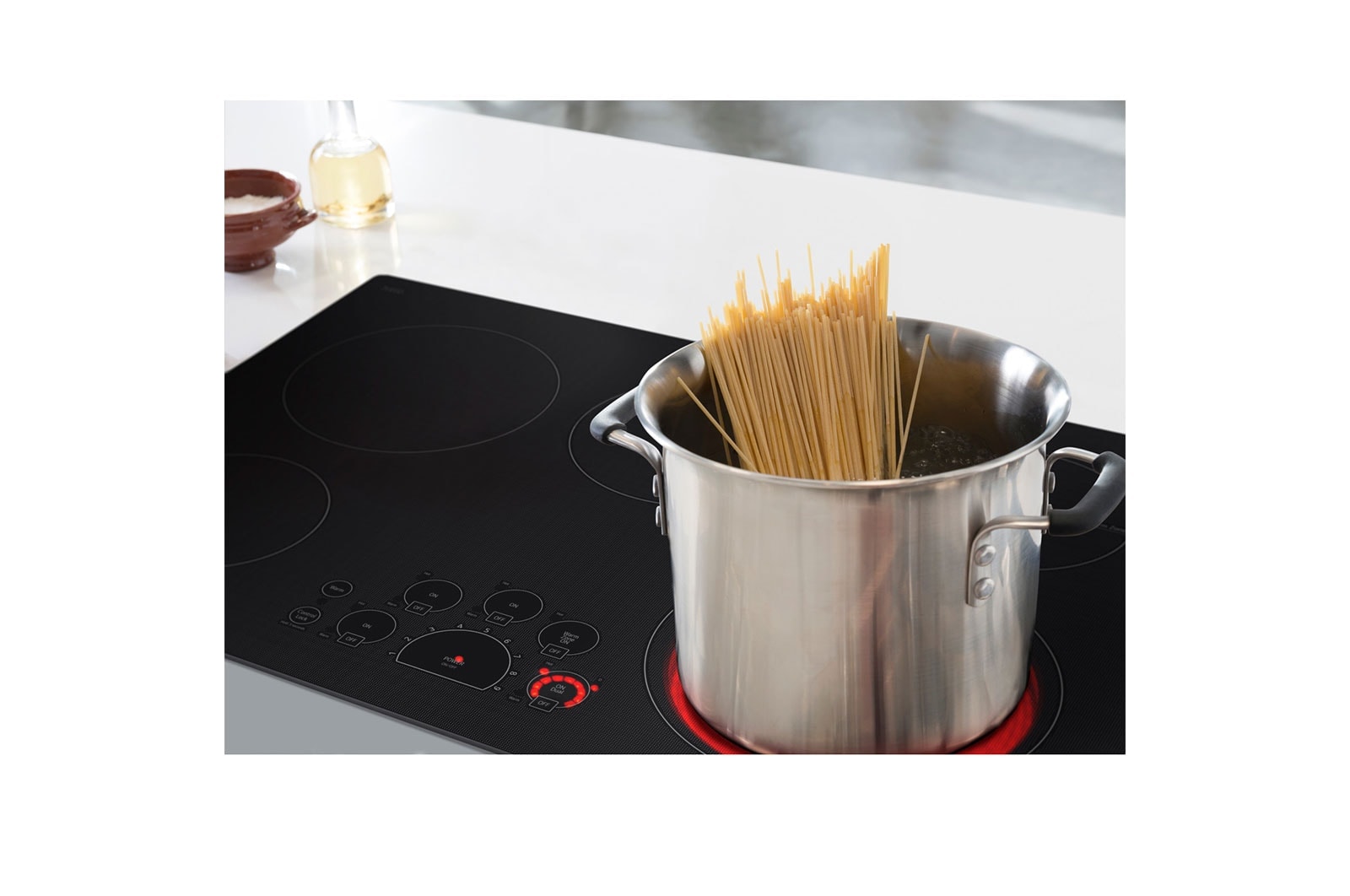 LG Cooktop Eléctrica 30" LG Studio Controles SmoothTouch™, LCE3010SB