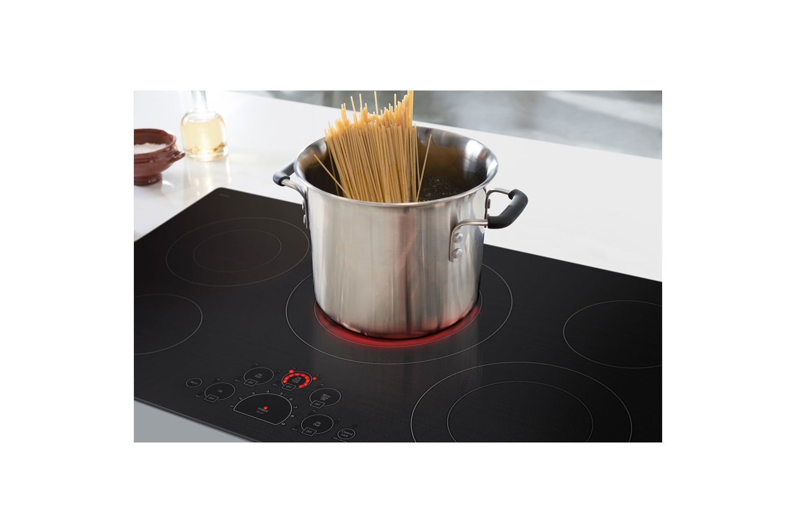 LG Cooktop Eléctrica 36" LG Studio Controles SmoothTouch™, LCE3610SB