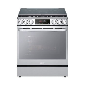 Vista Frontal LG Estufa a Gas 5.8p³, LRGL5847S