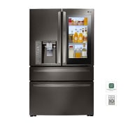Front view of LG Instaview Door-In-Door™ 31cuft de capacidad con Compresor Lineal inverter GM84SXDB