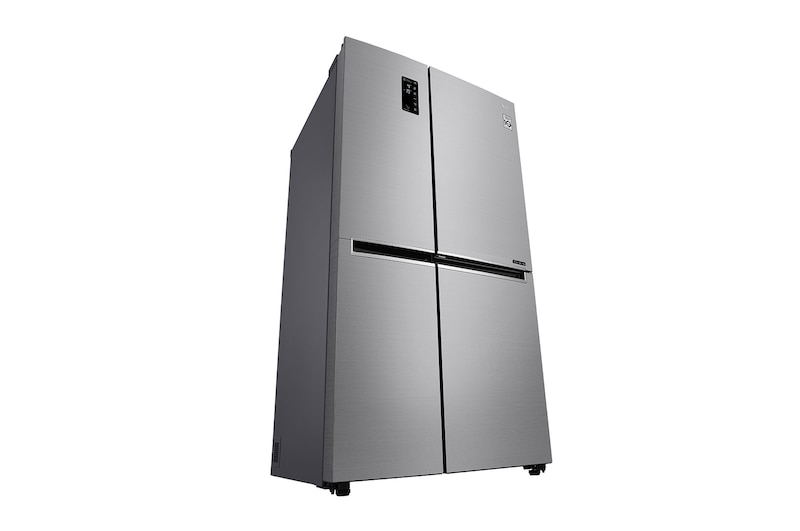 LG 31 pᶟ | Door-in-Door® | Side by Side | Multi Air Flow™ | Compresor linear inverter | Platinum Silver | ThinQ™, LS87MDP
