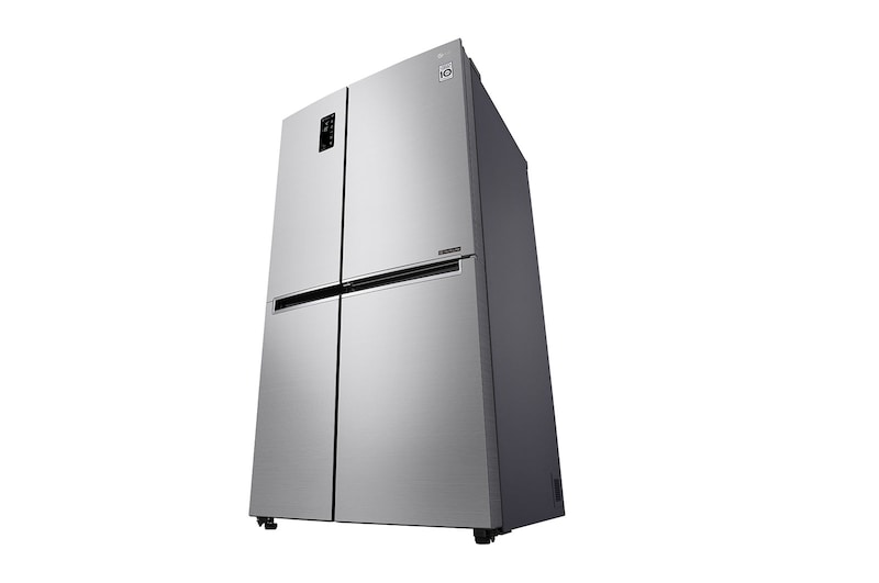 LG 31 pᶟ | Door-in-Door® | Side by Side | Multi Air Flow™ | Compresor linear inverter | Platinum Silver | ThinQ™, LS87MDP