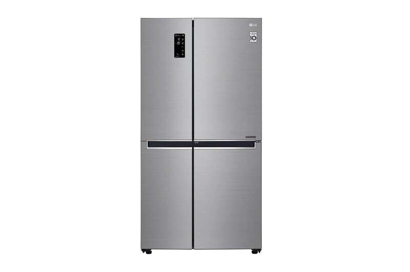 LG 31 pᶟ | Door-in-Door® | Side by Side | Multi Air Flow™ | Compresor linear inverter | Platinum Silver | ThinQ™, LS87MDP