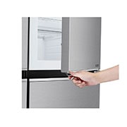LG 31 pᶟ | Door-in-Door® | Side by Side | Multi Air Flow™ | Compresor linear inverter | Platinum Silver | ThinQ™, LS87MDP