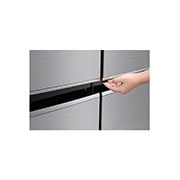 LG 31 pᶟ | Door-in-Door® | Side by Side | Multi Air Flow™ | Compresor linear inverter | Platinum Silver | ThinQ™, LS87MDP