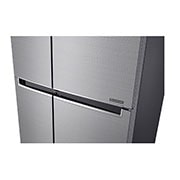 LG 31 pᶟ | Door-in-Door® | Side by Side | Multi Air Flow™ | Compresor linear inverter | Platinum Silver | ThinQ™, LS87MDP