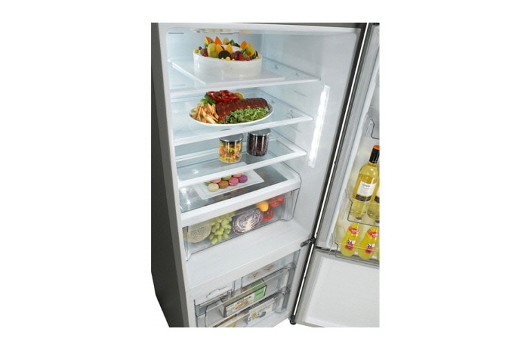 LG Refrigerador | Botton Freezer | Linear Compressor | Capacidad 18pies, GB44SVN