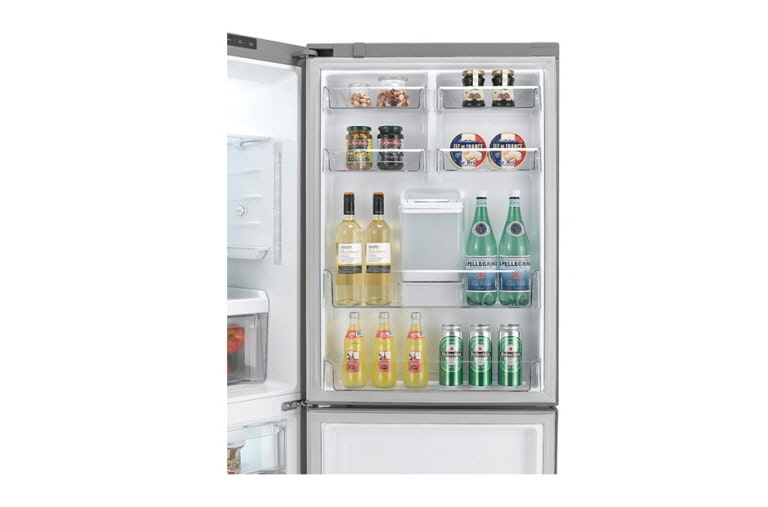 LG Refrigerador | Botton Freezer | Linear Compressor | Capacidad 18pies, GB44SVN
