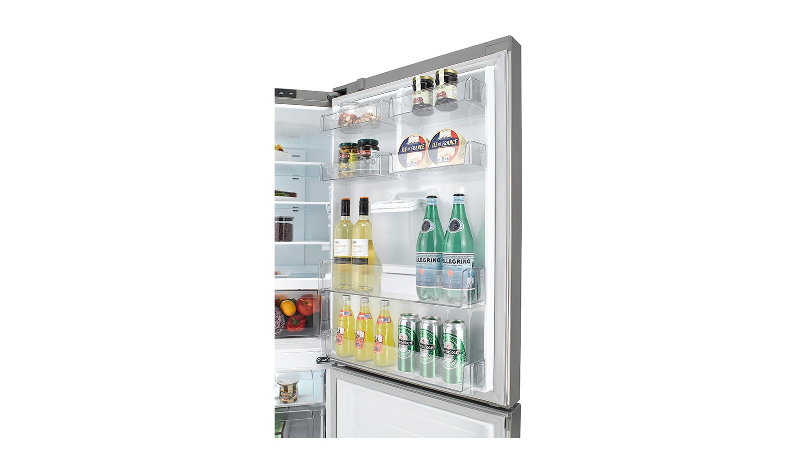 LG Refrigerador | Botton Freezer | Linear Compressor | Capacidad 18pies, GB44SVN
