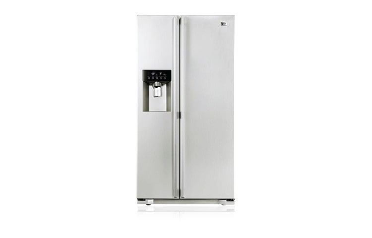 Front view of Refrigerador GC-L207BLQV de LG. GC-L207BLQV