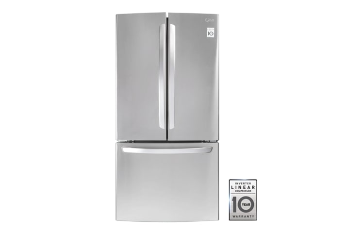 Front view of Refrigerador | Side By Side | Linear Compressor | Capacidad 22pies GF22BGS