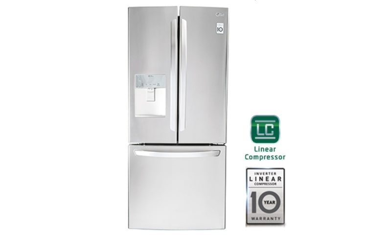 Front view of Refrigerador | Side By Side | Linear Compressor | Capacidad 22pies GF22WGS