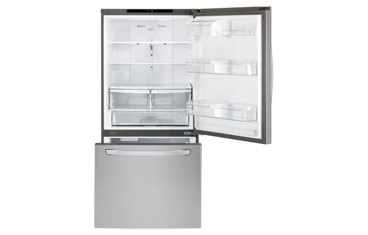 LG Refrigerador | Botton Freezer | Linear Compressor | Capacidad 24pies, GM-B228QTB