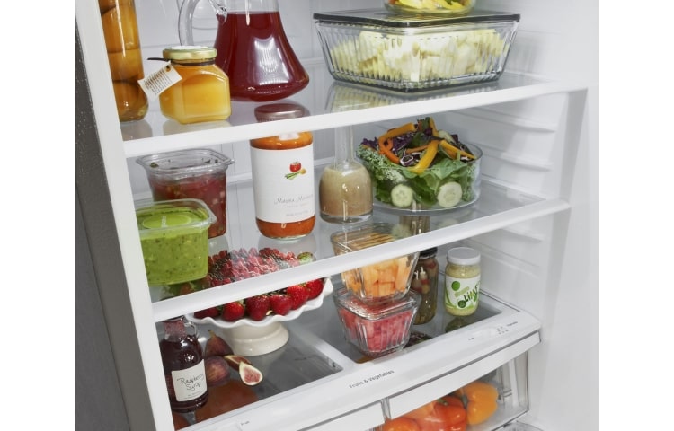 LG Refrigerador | Botton Freezer | Linear Compressor | Capacidad 24pies, GM-B228QTB