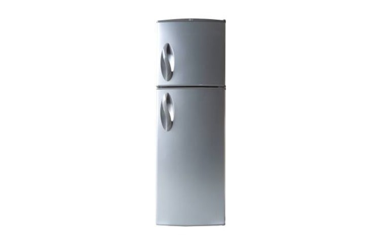 Front view of Nevera No Frost, 334Lts, Platinum Silver GM-C402QQC