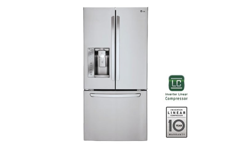 Front view of Refrigerador | Side By Side | Linear Compressor | Capacidad 25pies GM63SGS