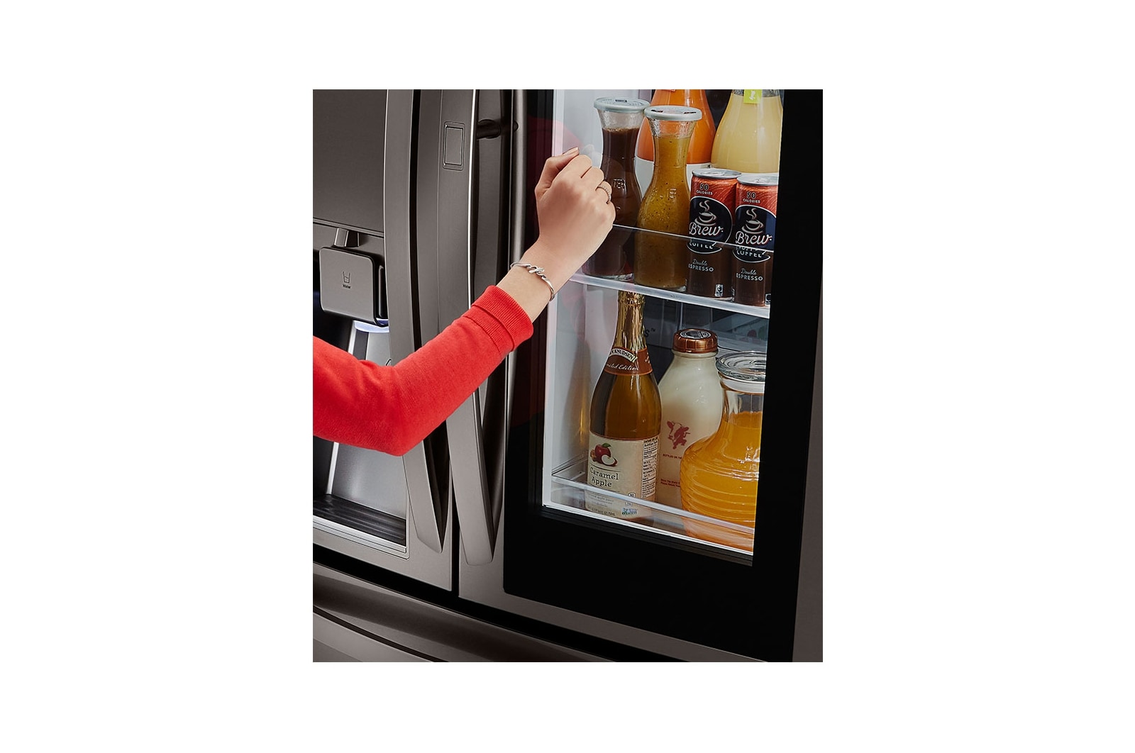 LG Instaview Door-In-Door™ 31cuft de capacidad con Compresor Lineal inverter, GM84SXDB