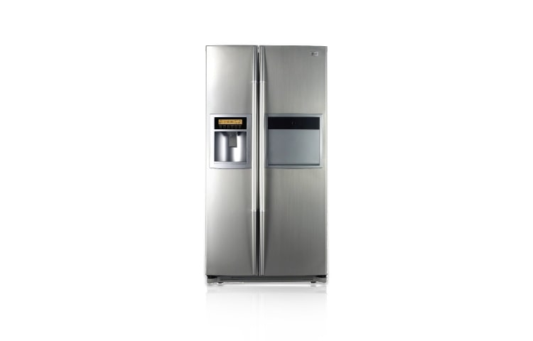 Front view of Con acabado de Titanio y Space Plus Ice System GS-90T65CEF