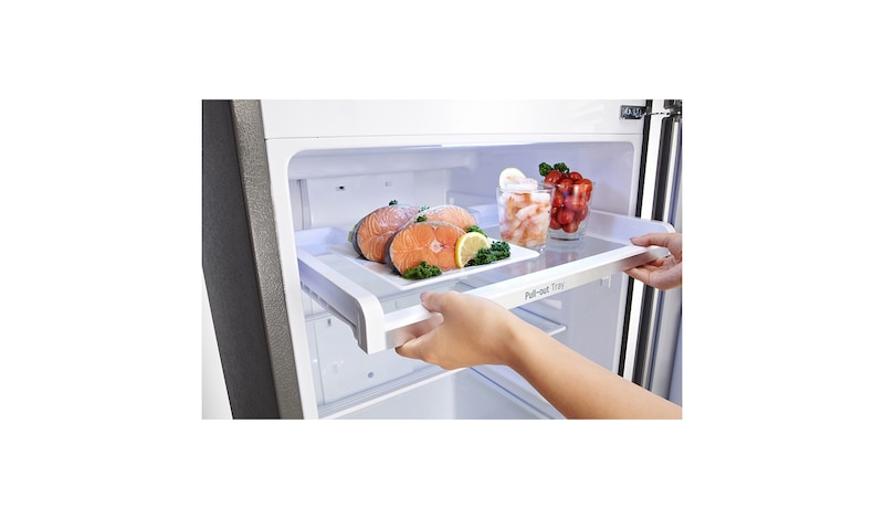 LG Refrigerador | Top Freezer | Inverter compressor | Capacidad 8pies, GT23BPP