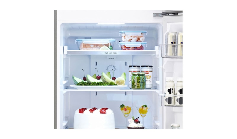 LG Refrigerador | Top Freezer | Compresor Inverter | Capacidad 11 pies, GT32BPP