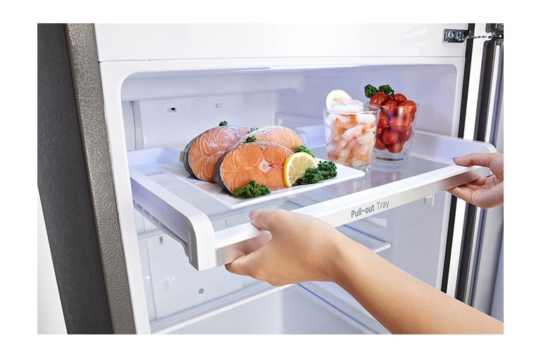 LG Refrigerador | Top Freezer | Compresor Inverter | Capacidad 11 pies, GT32BPP