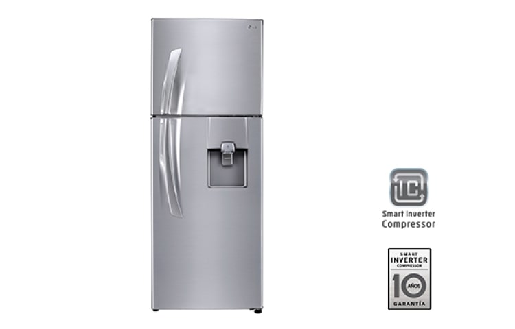 Front view of Refrigerador | Top Freezer | Inverter Compressor | Capacidad 14pies GT40WGP