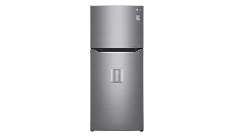 Front view of 15 pᶟ |Top Freezer | Compresor linear Inverter|Platinum silver|Smart Diagnosis™ (Neto: 14 pᶟ) LT39WPP